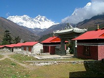 Tibetan Buddhist monastery Pangboche